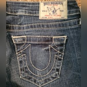 TRUE RELIGION Classic Dark wash SKINNY Denim JEANS 28